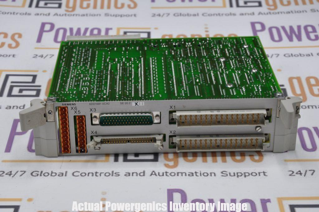 6DD1681-0CA2 Siemens Interface Module - Powergenics - Global Controls